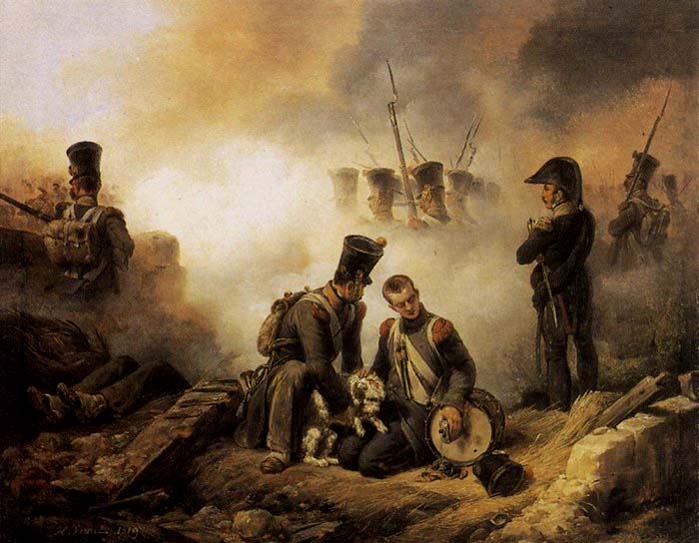 Horace Vernet The Dog of the Regiment Wounded